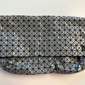 Issey miyake baobao clutch grey